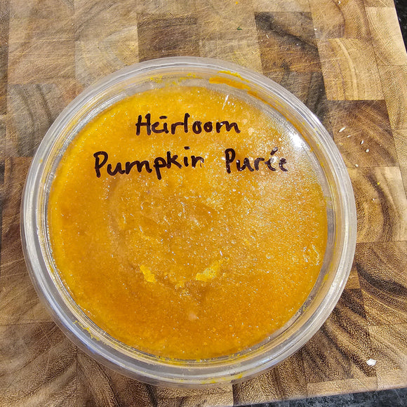 Pumpkins - Puree of Organic Heirloom Mix