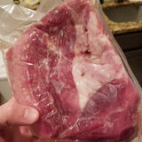 Pork Leg Roast (think of an unsmoked ham)