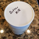 Buttermilk From Making Butter (uncultured)