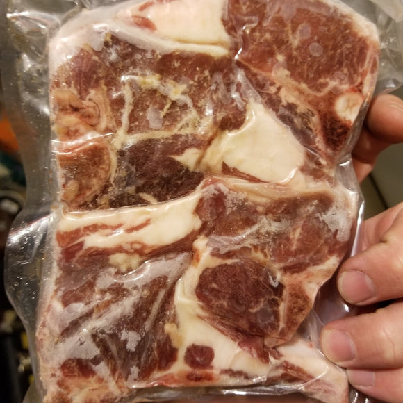 Goat Loin Chops T Bone Steaks